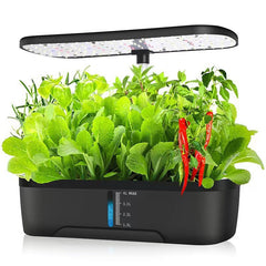 LED Hydroponic Indoor Planter with Full Spectrum Grow Light