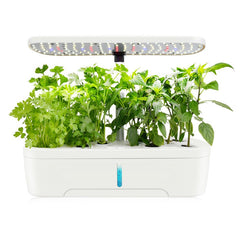 LED Hydroponic Indoor Planter with Full Spectrum Grow Light