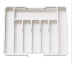 Expandable Kitchen Drawer Organizer for Cutlery Lenogue