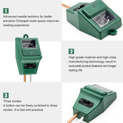 Soil pH Meter and Moisture Tester for Garden Care