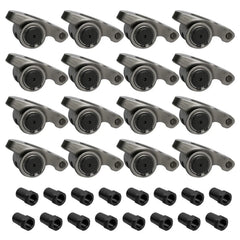 AP02 16Pcs Roller Rocker Arms Kit 1.50 x 3/8" Self-Aligning for Small Block Chevy SBC 305 327 350 400 Engine