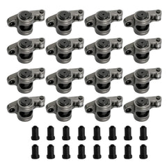 AP02 16Pcs Roller Rocker Arms Kit 1.50 x 3/8" Self-Aligning for Small Block Chevy SBC 305 327 350 400 Engine