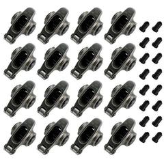AP02 16Pcs Roller Rocker Arms Kit 1.50 x 3/8" Self-Aligning for Small Block Chevy SBC 305 327 350 400 Engine