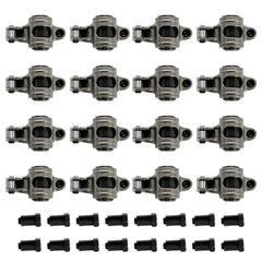 AP02 16Pcs Roller Rocker Arms Kit 1.50 x 3/8" Self-Aligning for Small Block Chevy SBC 305 327 350 400 Engine