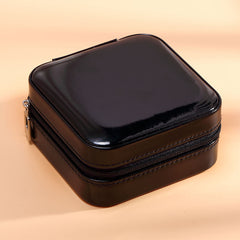 Portable PU Leather Jewelry Storage Box